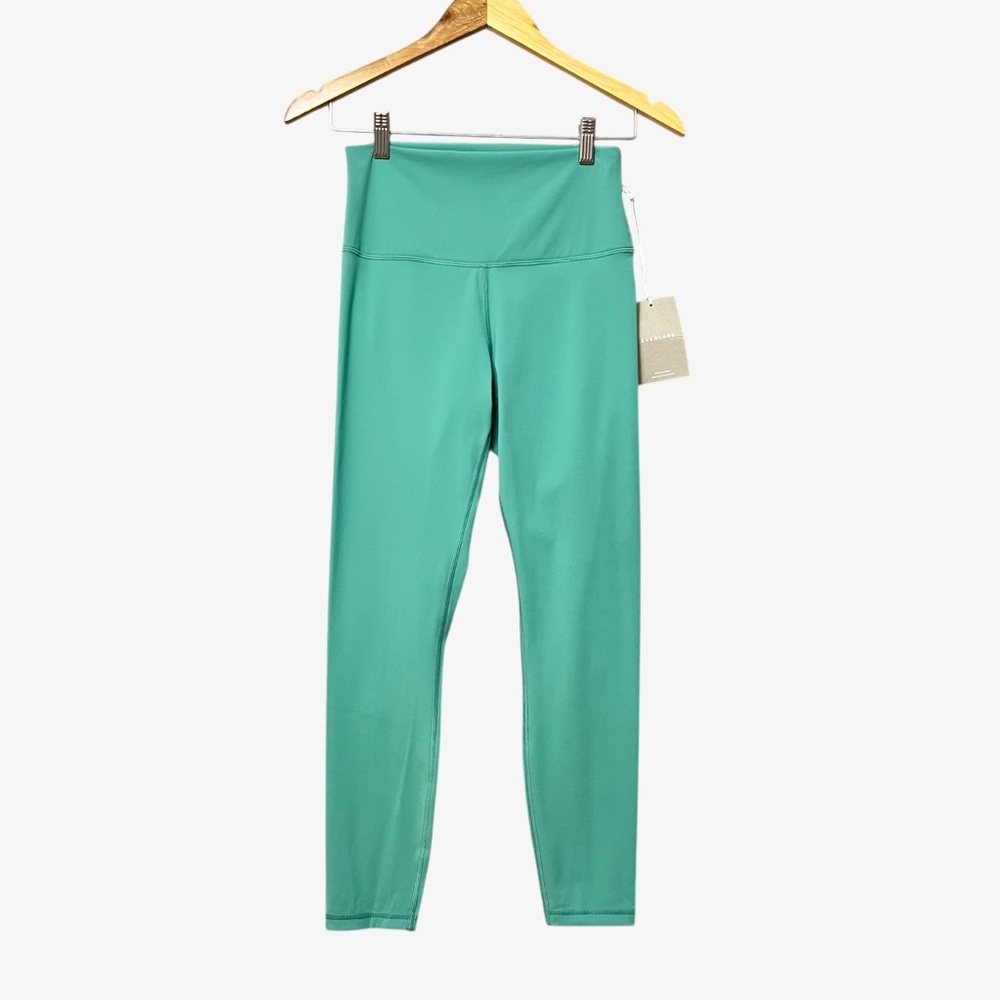 Everlane Perform Ankle Leggings NWT Size Small Seafoam Green Active Performance